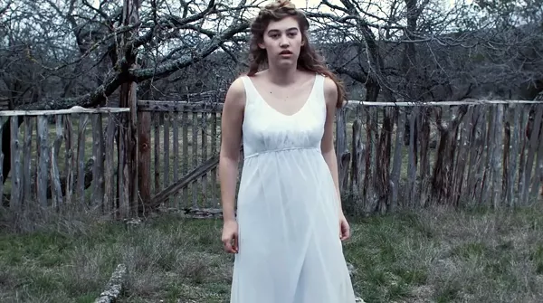 Rachel Brown stars in the lead role of filmmaker Alexia Salingaros’s short Lady of Paint Creek. - COURTESY