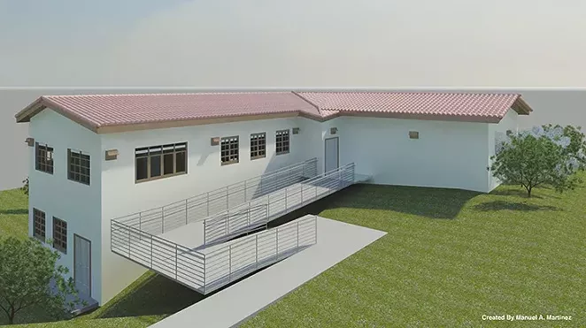 RENDERING BY MANUEL A. MARTINEZ