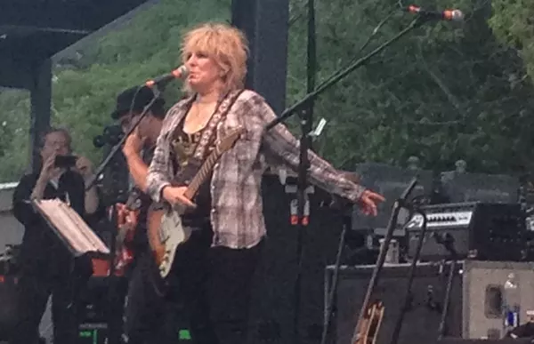 Lucinda Williams in charge. - TRAVIS BUFFKIN