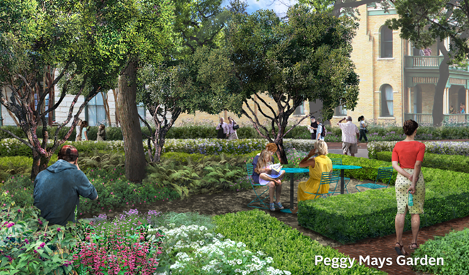 Peggy Mays Garden Conceptual Rendering - HEMISFAIR PARK AREA REDEVELOPMENT CORPORATION