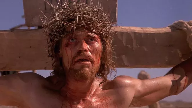 Willem Dafoe as Jesus in Martin Scorsese's The Last Temptation of Christ. - COURTESY