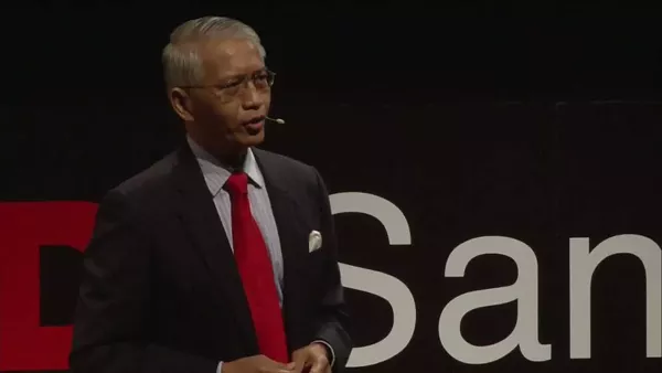 Sichan Siv gives a TED talk at the 2011 San Antonio TEDx event. - YOUTUBE/TEDX