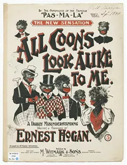 HE SHEET MUSIC FOR HOGAN'S RAGTIME MINSTREL PIECE