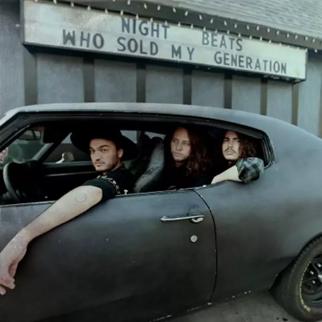 Seattle trio Night Beats in my dream car.