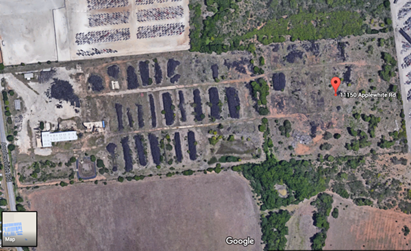 State Rep. John Lujan says he once helped extinguish a tire fire at the abandoned Safe Tire Disposal site - GOOGLE MAPS, SCREENSHOT