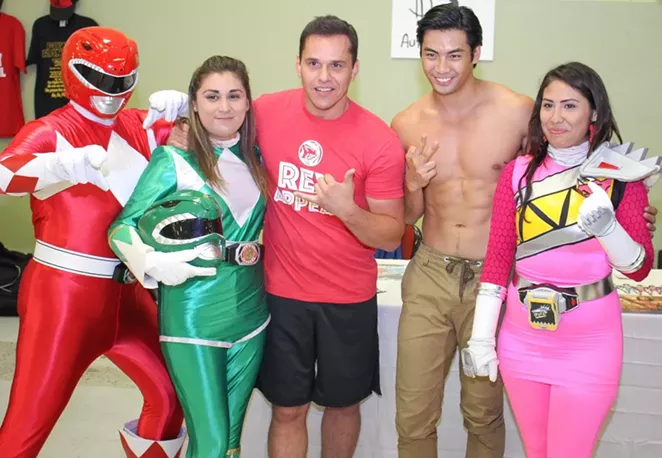 Steve Cardenas, center, alleged on Facebook that Texas Comic Con promoter Kris Kidd ripped him off. - PHOTO BY JULIAN P. LEDEZMA | SAN ANTONIO CURRENT