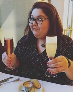 Double-fisting. - JESSICA ELIZARRARAS