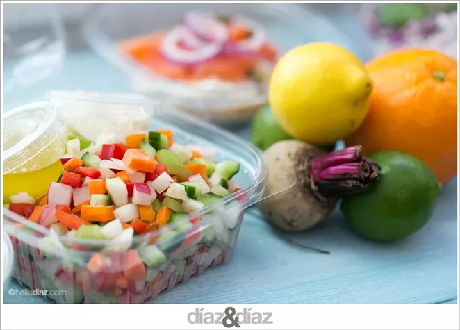 The chopped salad - COURTESY OF THE GOOD KIND
