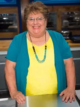 Taft High School choir director Judy Welch is a contestant on the new Food Network reality series Worst Bakers in America, which debuts Oct. 2. - FOOD NETWORK
