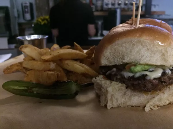 The Dirty Sanchez with fries ($10)