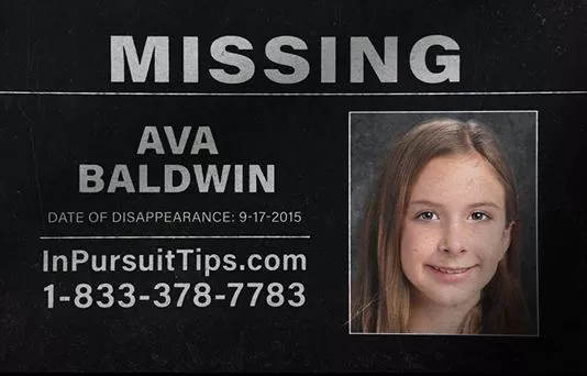 Age progression photo of Ava Baldwin, who would've been 11 in 2020. - COURTESY / DISCOVERY+