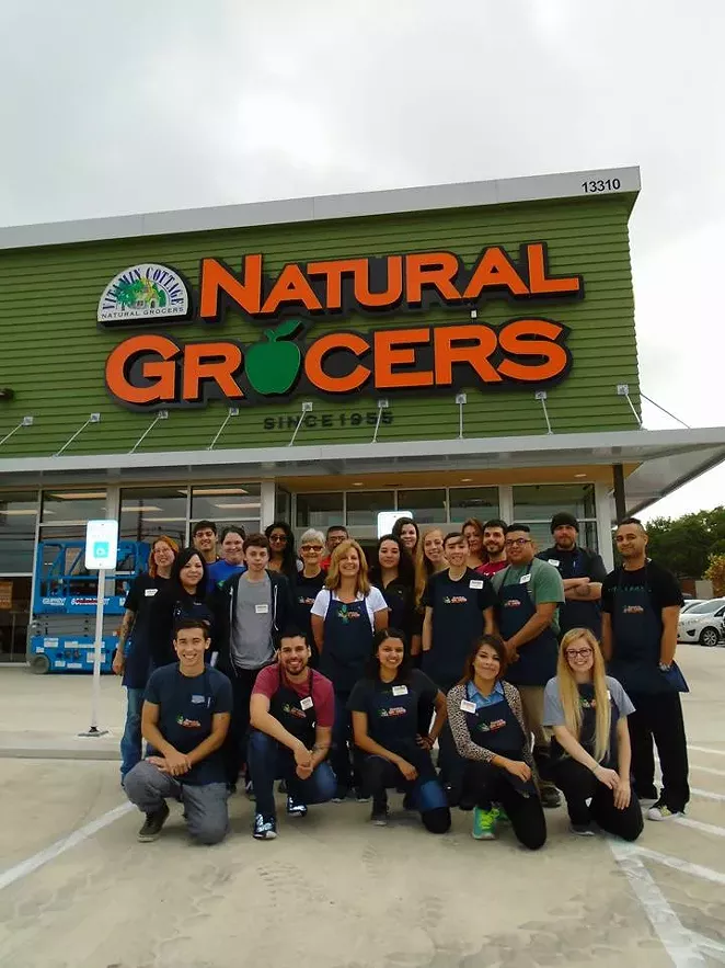 The staff at the NW Military Hwy. location - FACEBOOK/NATURAL GROCERS