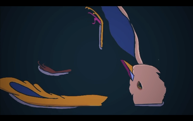 A still from Julia Zipporah's "#BIRDEATINGOTHER" (2020), one of the film works featured in this year's CAM Perennial exhibition "Here, the rivers run both ways." - COURTESY OF CONTEMPORARY ART MONTH