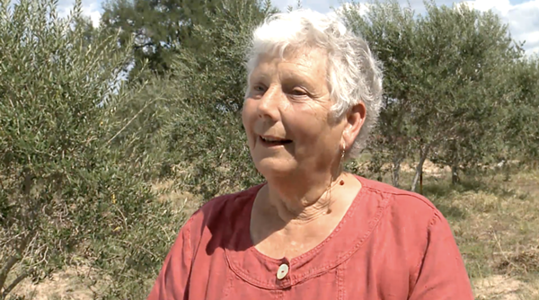 San Antonio native Saundra Winokur, a pioneer of Texas' olive industry, and has died. - YOUTUBE SCREENSHOT / TEXAS FARM BUREAU