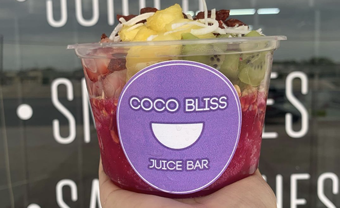 Coco Bliss, a new smoothie and juice bar, will hold its grand opening Saturday. - INSTAGRAM / COCOBLISSTX