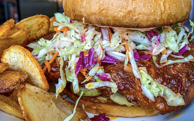 David Elder and restaurateur Cary Hamer will open Tex's Hot Chicken this year. - PHOTO COURTESY TEX'S HOT CHICKEN