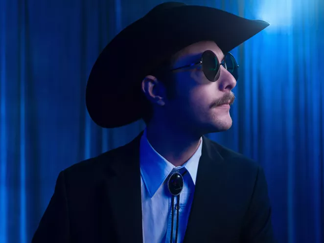 Garrett T. Capps returns as host for the ¡Viva Uno Más! telethon. - JOSH HUSKIN