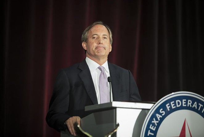 Attorney General Ken Paxton has sued the Biden administration over its decision to overturn the Trump administration's extension of a funding stream that helps provide health care for uninsured Texans. - TEXAS TRIBUNE / LAURA BUCKMAN