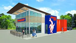 The chain announced plans for the new location in January of this year. - COURTESY BURGER BOY