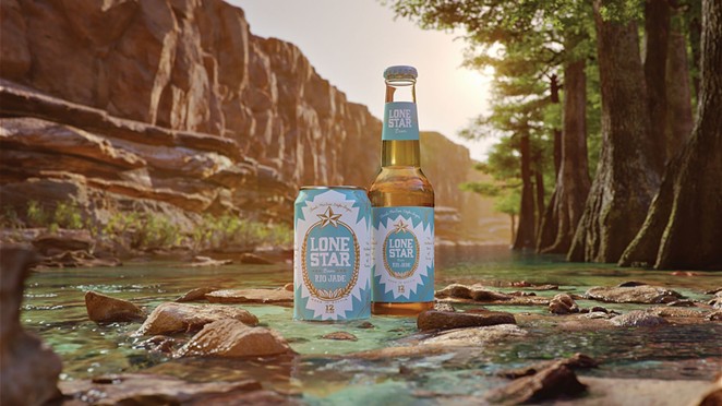 Lone Star Beer debuted its new Rio Jade Mexican-style lager last summer. - COURTESY PHOTO / LONE STAR BEER