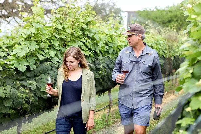 Texas sommelier and Emmer & Rye Wine Director and Manager Ali Schmidt lent her expertise on this version of the wine. - MADISON BOUDREAUX / DAVID BATES