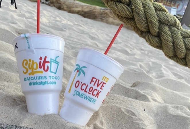 SipIt Daiquiris To-Go is now serving boozy frozen drinks on San Antonio’s far West Side. - INSTAGRAM / SIPITDAIQUIRIS