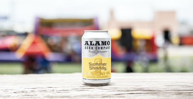 Alamo’s Summer Shandy is the brewery's first summertime seasonal suds of 2021. - PHOTO COURTESY ALAMO BEER COMPANY