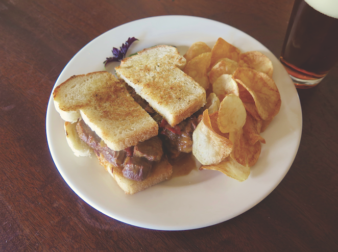 POT ROAST SANDWICH AT LIBERTY BAR, COURTESY IMAGE