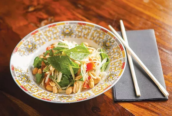 The Umai Mi pop-up will feature a version of Dady's storied green papaya salad. - PAYTONPHOTOGRAPHY.COM