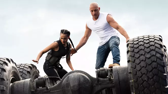 The ninth installment of the Fast & Furious saga is running on fumes. - UNIVERSAL PICTURES