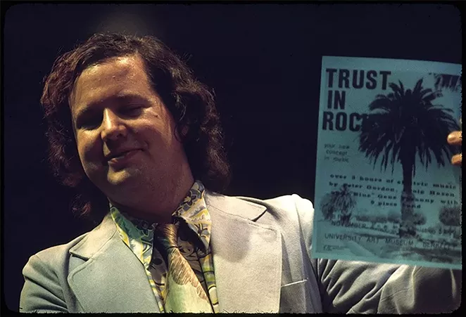 Unseen Worlds Records recently released Degrees of Freedom Found, a six-disc box set that covers material spanning "Blue" Gene Tyranny's musical career. - COURTESY UNSEEN WORLDS RECORDS / PAT KELLEY