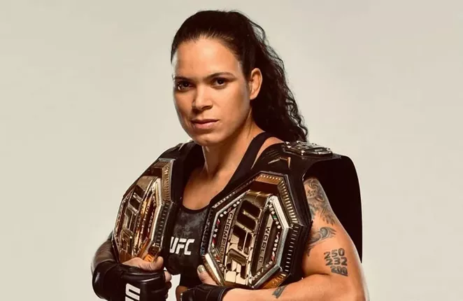 Amanda Nunes is one of the fighters on the card at Houston's UFC265 event. - INSTAGRAM / AMANDA_LEOA