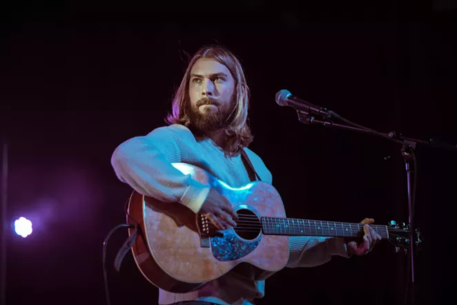 Singer-songwriter Cooper Greenberg hits up the Rustic on Thursday. - COURTESY OF COOPER GREENBERG