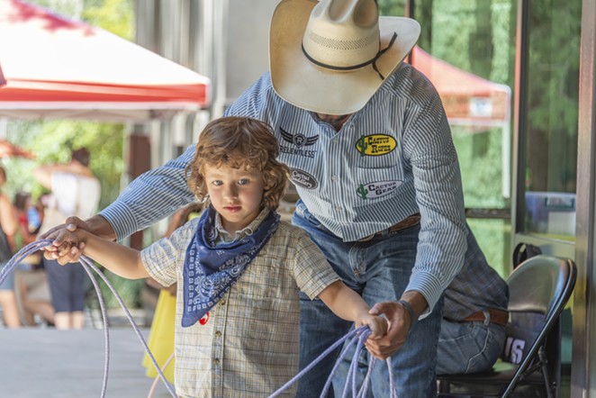Locals can learn cowboy history at the Briscoe's event commemorating National Day of the Cowboy. - COURTESY OF BRISCOE WESTERN ART MUSEUM