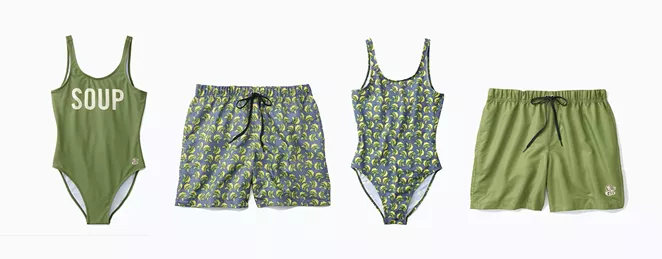 Panera Bread has launched a line of suits inspired by their broccoli and cheddar soup. - PHOTO COURTESY PANERA BREAD