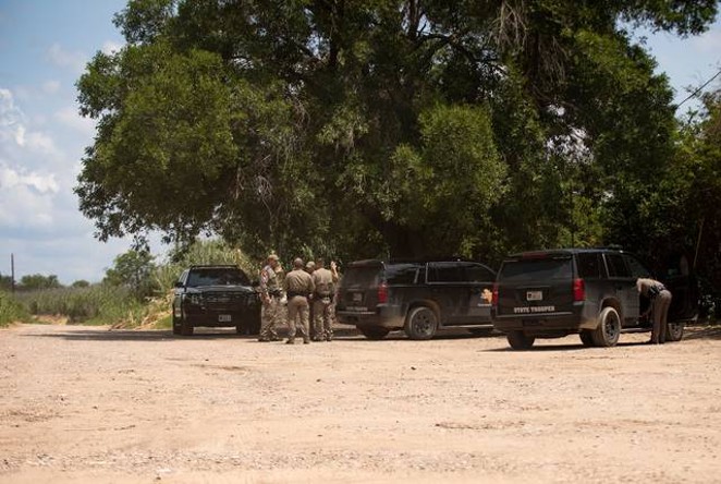 Texas DPS troopers are a constant presence in Val Verde County. - TEXAS TRIBUNE / MIGUEL GUTIERREZ JR.