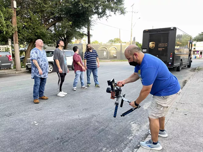 Cecilio Martinez's movie Candlelight was filmed at multiple SA landmarks, including its namesake the Candlelight Coffeehouse. - COURTESY OF CECILIO MARTINEZ