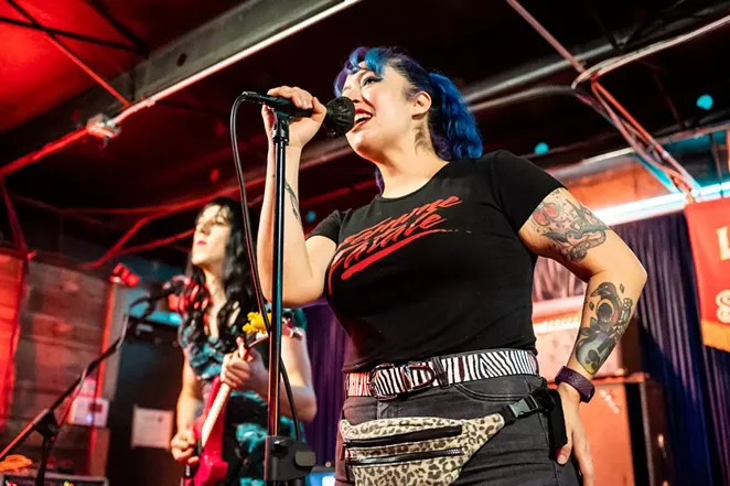 FEA joins the bill with Joan Jett at Floore's Country Store on Sunday. - JAIME MONZON