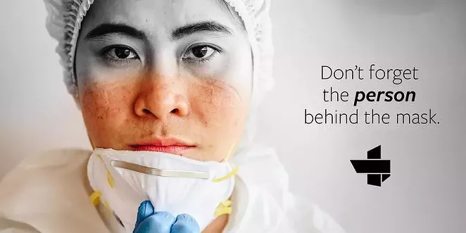 The Texas Hospital Association distributed this message on social media in response to a surge in verbal and physical attacks on medical workers. - GORODENKOFF PRODUCTIONS OU
