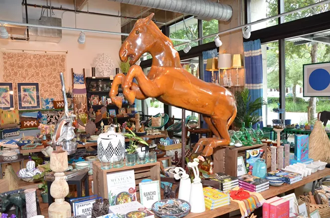 New Pearl outpost Rancho Diaz is located in the space previously inhabited by Austin-based accessories designer Leighelena. - BRYAN RINDFUSS