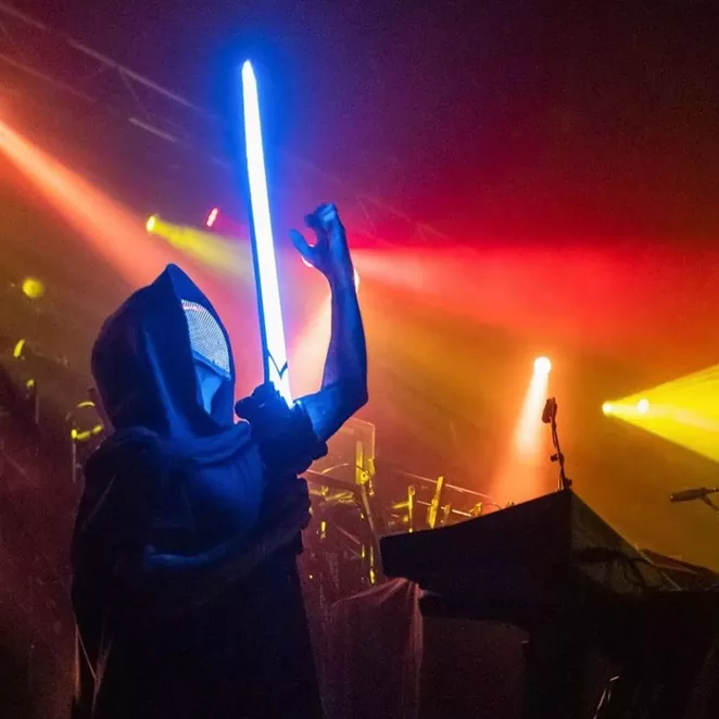 Synthwave act Magic Sword shares the bill with Avatar and Tallah on Wednesday at the Aztec Theatre. - INSTAGRAM / MAGICSWORDMUSIC