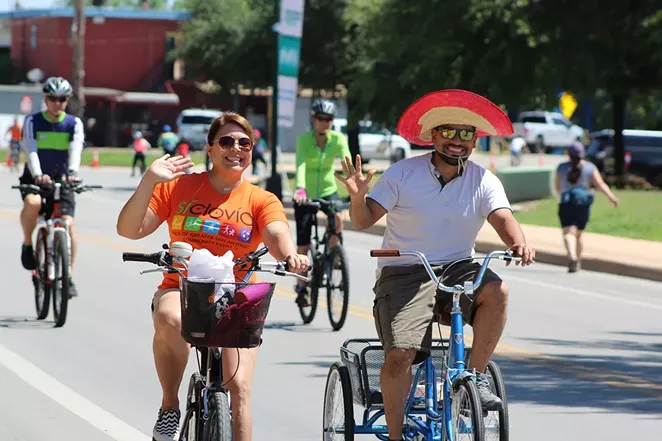 Sunday's Síclovía route connects Roosevelt Park to Confluence Park. - SAM SERNA