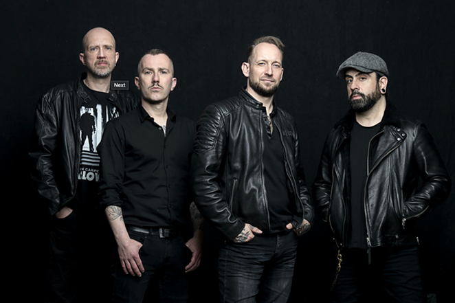 Volbeat's new U.S. tour, which stops Tuesday in San Antonio, includes its first live performances in two years. - COURTESY PHOTO / VOLBEAT.