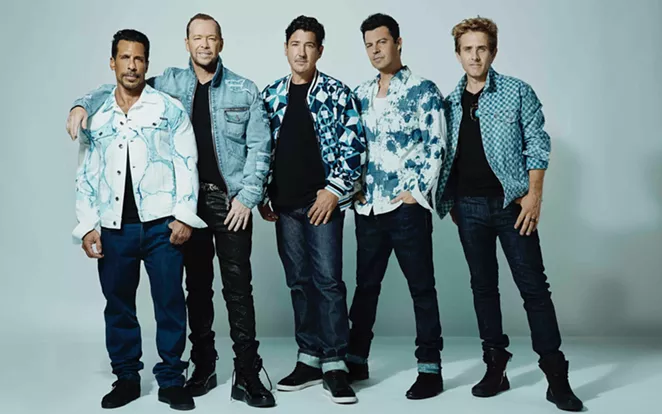 New Kids on the Block bring back their Mixtape 2022 for a hefty dose of pop nostalgia. - AUSTIN HARGRAVE