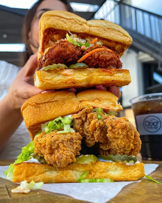 Fans can now order any Haus Chicken sandwich with Beyond Chicken Tenders. - PHOTO COURTESY DOG HAUS