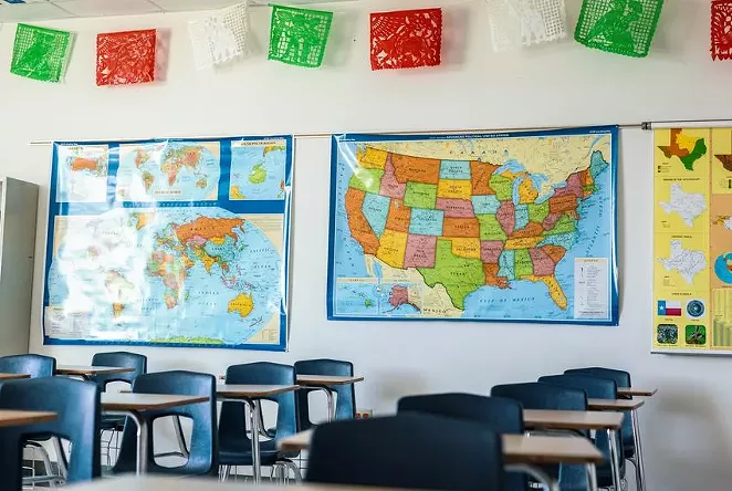 The new Texas law states a teacher cannot "require or make part of a course" a series of race-related concepts, including the ideas that “one race or sex is inherently superior to another race or sex,” or that someone is “inherently racist, sexist, or oppressive” based on their race or sex. - TEXAS TRIBUNE / JORDAN VONDERHAAR