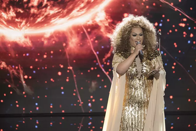 Ada Vox was the first drag contestant on long-running singing competition "American Idol." - COURTESY OF DISNEY/ABC PRESS