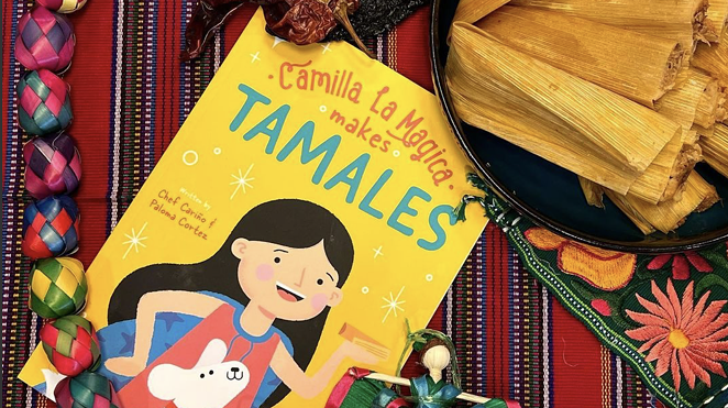 Sisters and Mi Tierra Café heirs Paloma and chef Cariño Cortez will read their new book Camilla la Magica Makes Tamales at the Nov. 27 event. - INSTAGRAM / CAMILLALAMAGICA