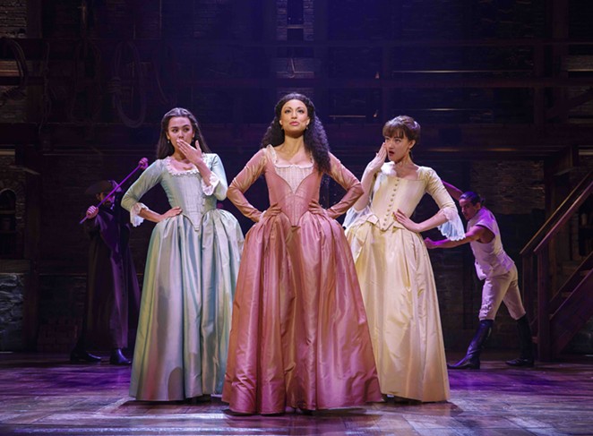Hamilton started its run at the Majestic Theatre on Jan. 5. - JOAN MARCUS