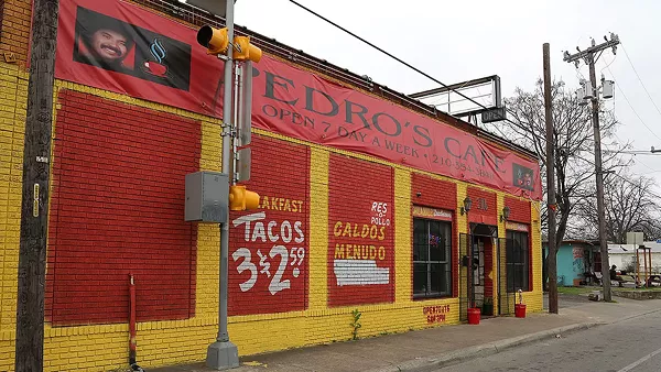 Pedro's Cafe is located at 2116 Guadalupe St. - BEN OLIVO